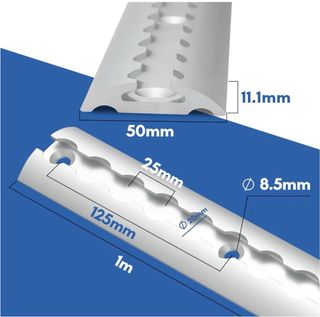 Riel de cargo para moto/furgo/remolque/camper
