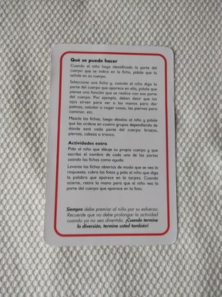 Fichas interactivas (inglés). CUERPO HUMANO.