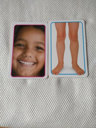 Fichas interactivas (inglés). CUERPO HUMANO.