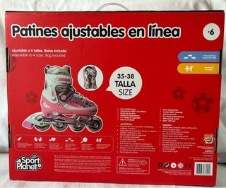 Patines en linea ajustables
