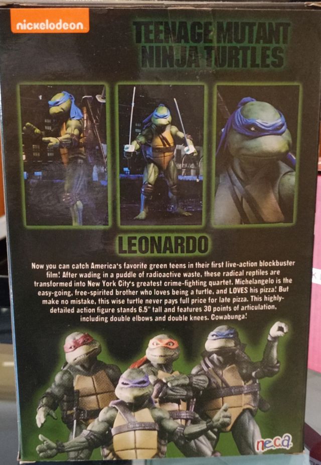 Leonardo tartaruga ninja Neca
