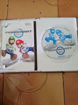 Mario Kart Wii y Volantes
