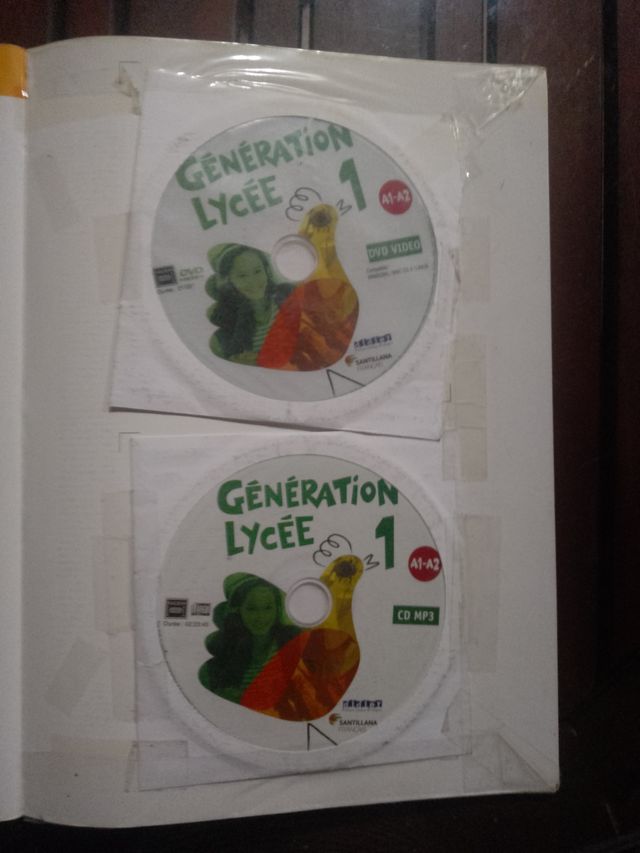 Libro de 1º de bachillerato de francés