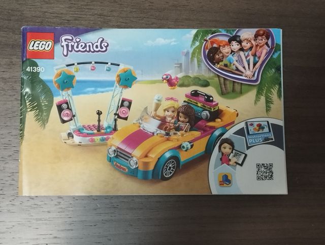 COCHE Y ESCENARIO DE ANDREA LEGO FRIENDS