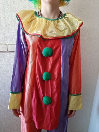 Disfraz de payasa talla M