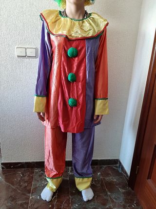 Disfraz de payasa talla M