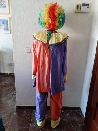 Disfraz de payasa talla M
