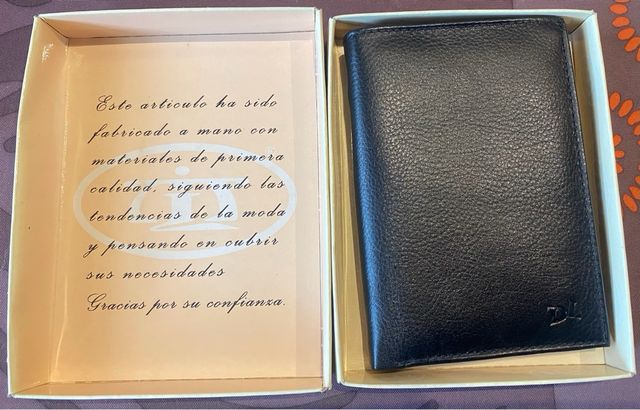 Billetero piel