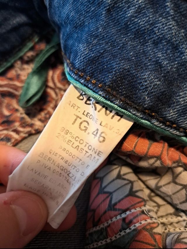 Jeans lunghi uomo Berna 46