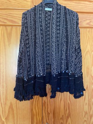 Cardigan Zara denim collection