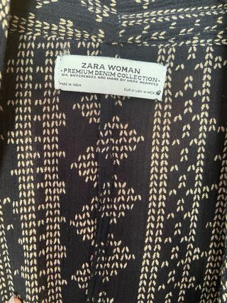 Cardigan Zara denim collection
