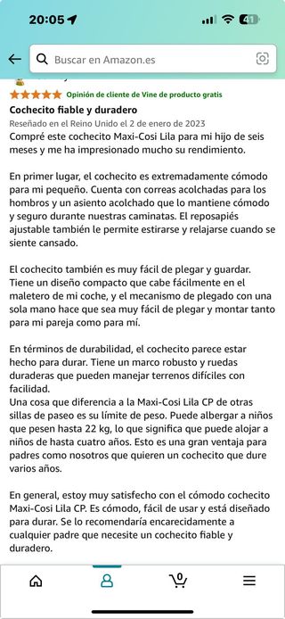 CARRITO BEBÉ  MAXI COSI -NUEVO EN SU CAJA