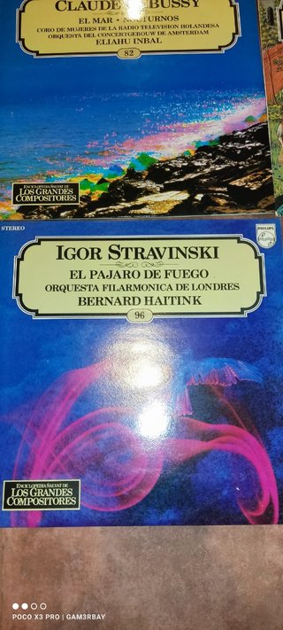 LOTE 6 VINILOS MÚSICA CLÁSICA PHILIPS SALVAT