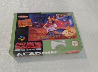 Aladdin Pal España Snes Super Nintendo