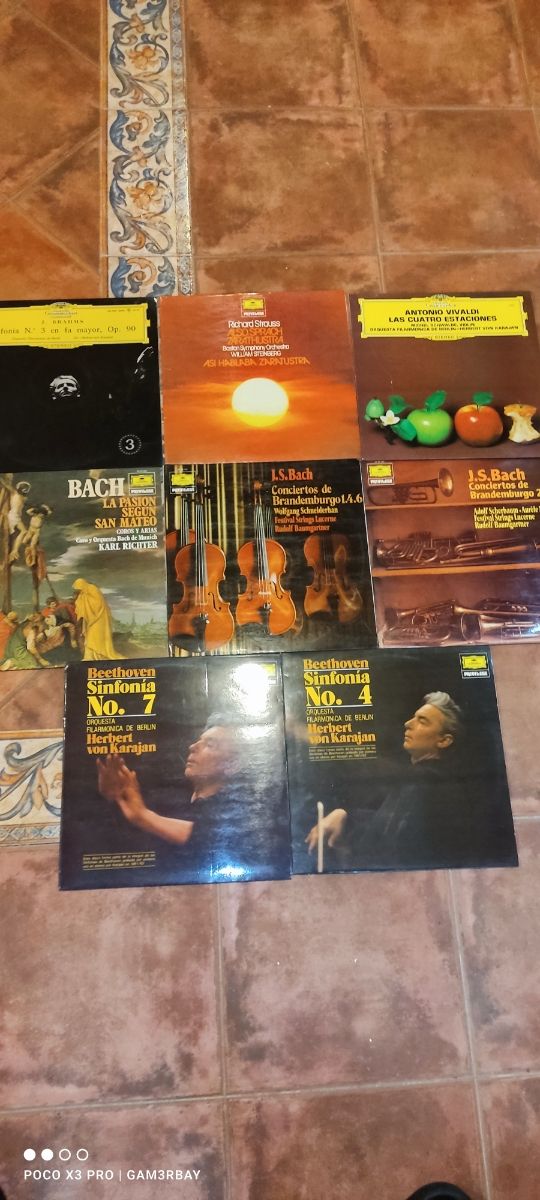 8 VINILOS DEUTSCHE GRAMMOPHON @ MÚSICA CLÁSICA