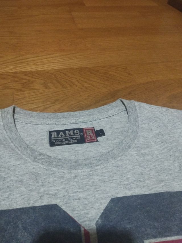 Camiseta gris Rams 23 hombre