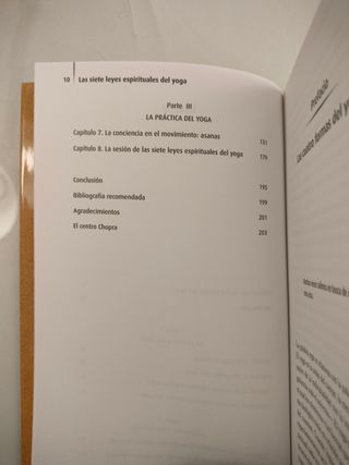 Las 7 leyes espirituales del Yoga.