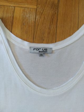 Lote Camisetas largad roja y blanca
