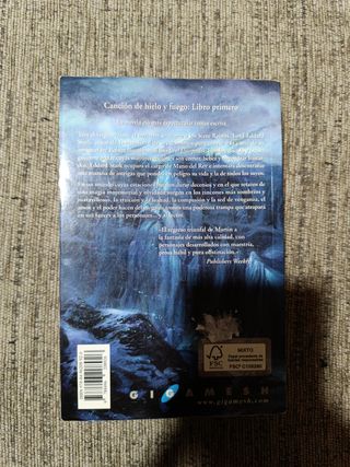 Juego de tronos canción de hielo y 