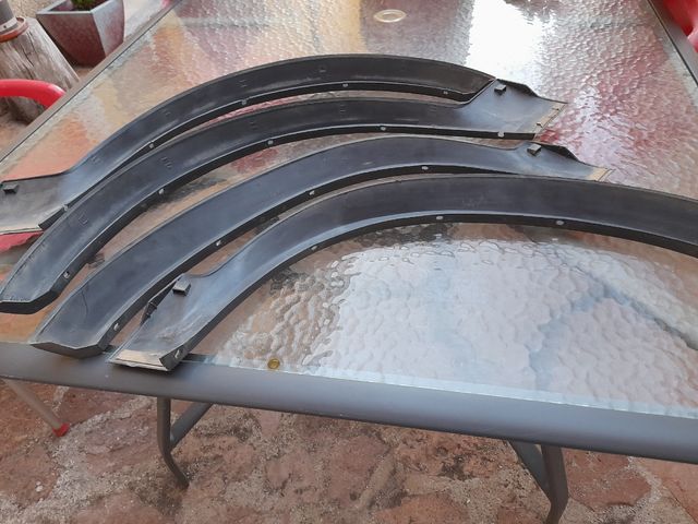 Molduras aletas para acoplar