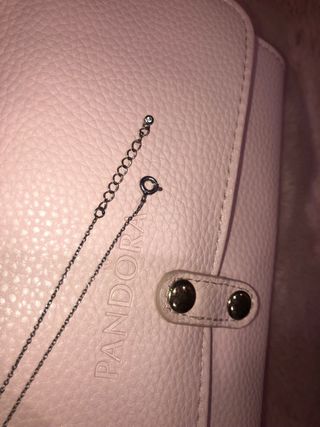 Collar gargantilla cruz brillantes plata💎tipo Tous