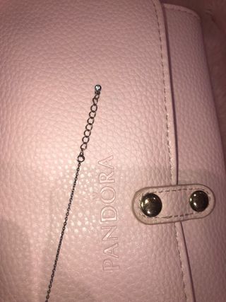 Collar gargantilla cruz brillantes plata💎tipo Tous