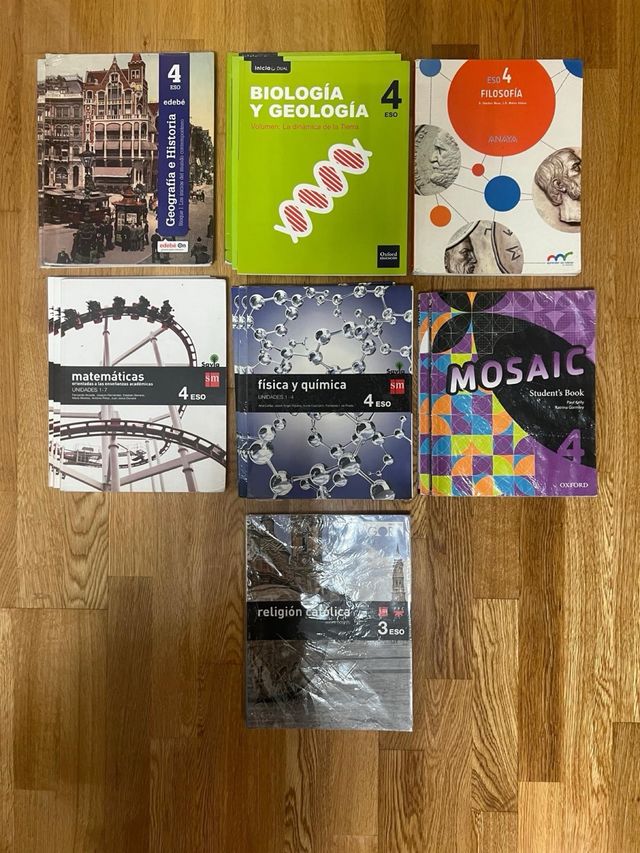 Lote libros 4 ESO