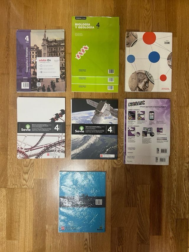 Lote libros 4 ESO