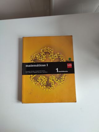 Libro Matemáticas Bachillerato 