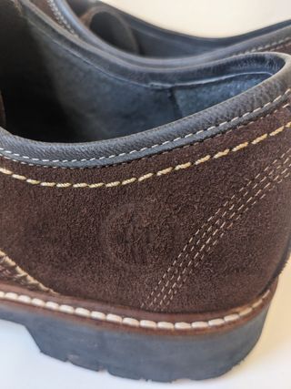 Zapatos serraje marrones