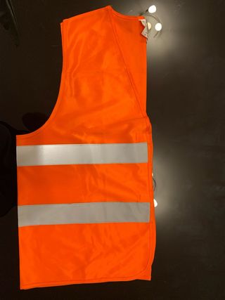 Chaleco fluorescente naranja