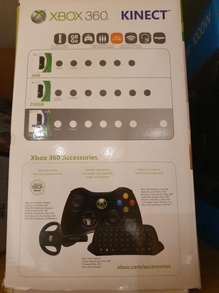 Xbox 360 con kinnect mando y juegos