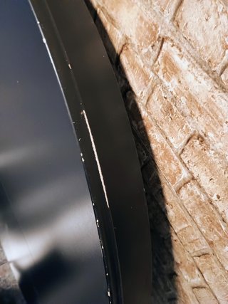 Tavolo rotondo estensibile nero IKEA