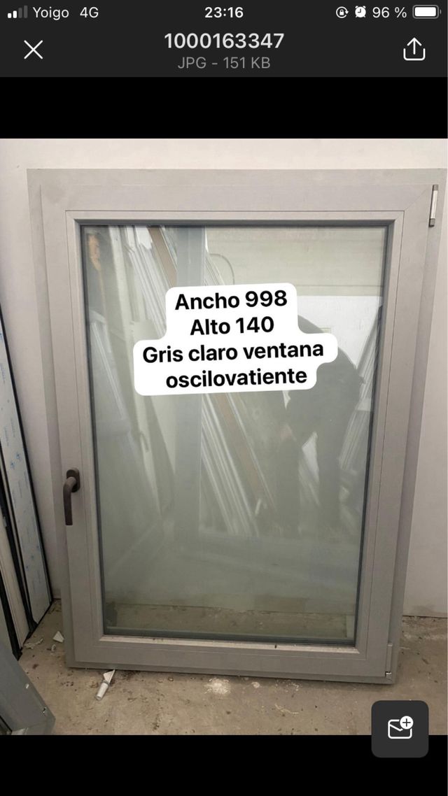 Liquidacion ventanas PVC stock