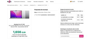 Apple Macbook Pro 18,1 16”