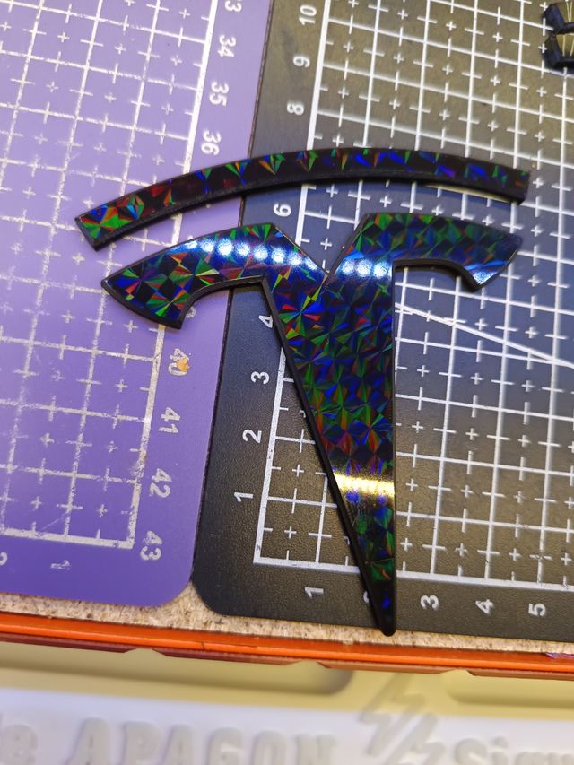 PACK EMBLEMAS / LOGOS TESLA MODEL 3 HL