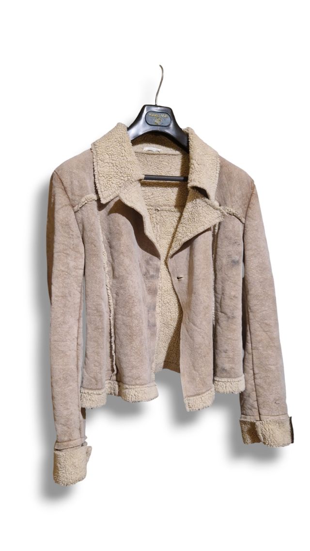 Cappottino corto pelliccetta sintetica