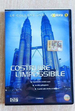 2408121135 DVD COSTRUIRE L'IMPOSSIBILE 