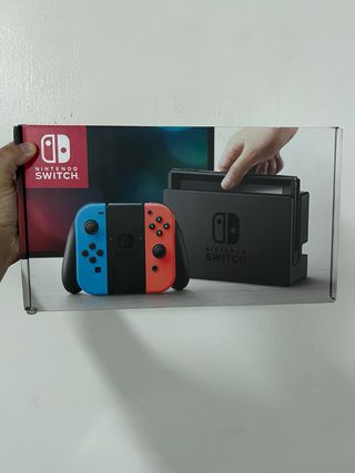 Caja nintendo switch