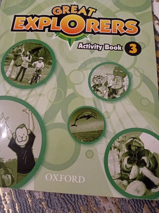 libro inglés Great Explorers activity bo