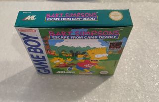 Bart Simpsons Nuevo Pal España Nintendo Game Boy