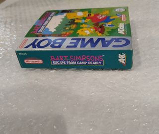 Bart Simpsons Nuevo Pal España Nintendo Game Boy