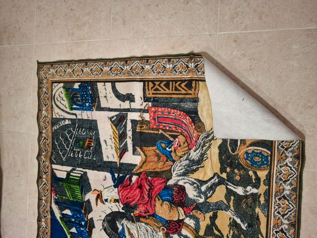 Tapiz Hombres a caballo