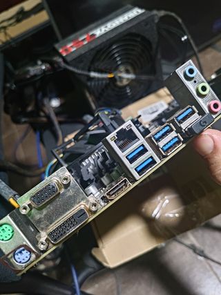 Lote de placa base+procesador+ram