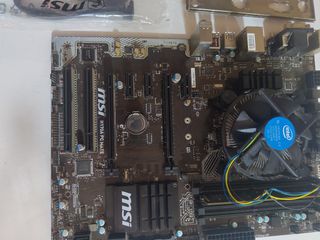 Lote de placa base+procesador+ram