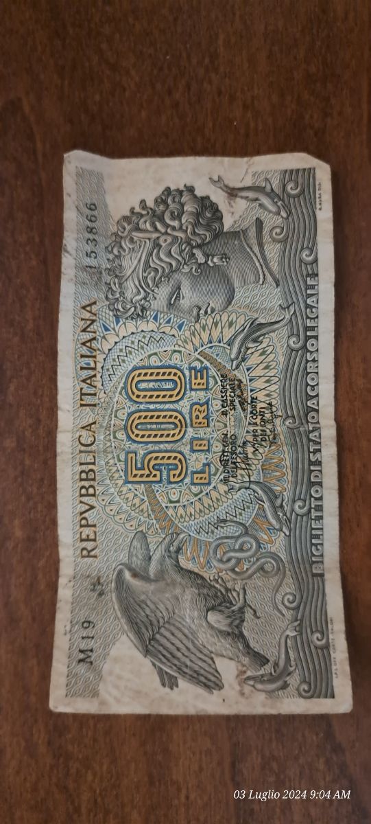 Banconota Anni 60