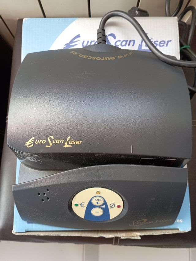 Detector Laser de billetes, Euro Scan Laser.