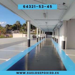 Suelos epoxi Hormigón PARKING TALLERES GARAJES