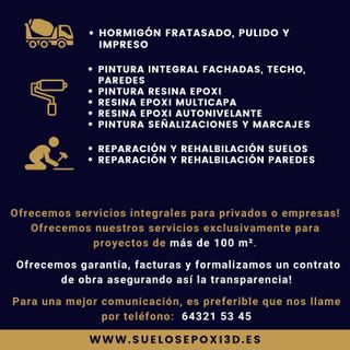 Suelos epoxi Hormigón PARKING TALLERES GARAJES