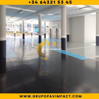 Suelos epoxi Hormigón PARKING TALLERES GARAJES